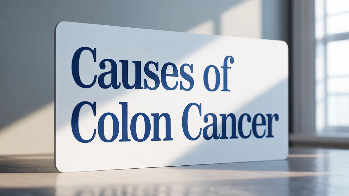 Causes Of Colon Cancer