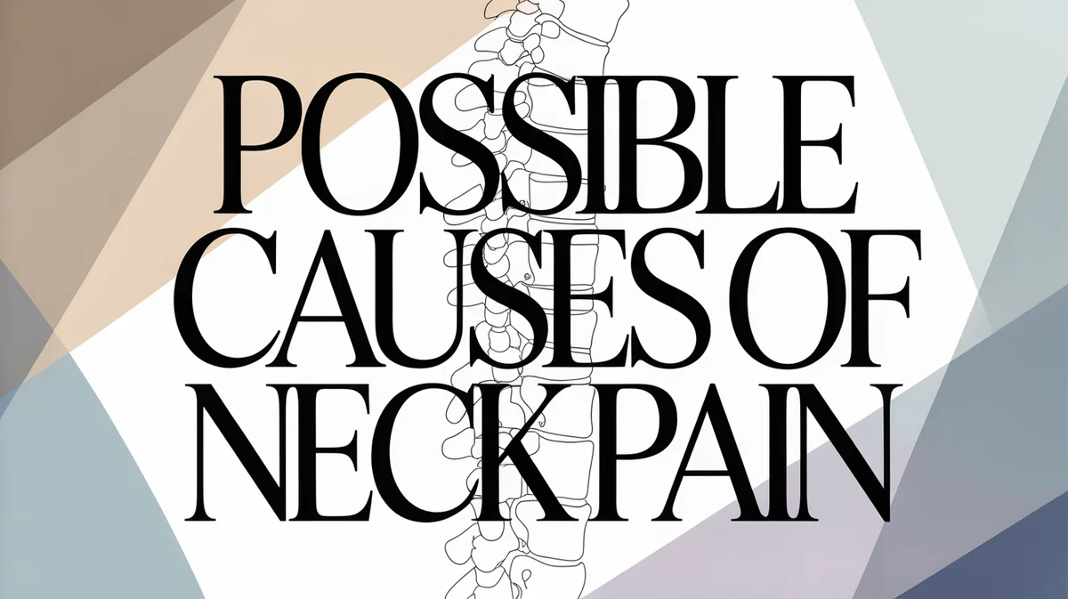 Possible Causes Of Neck Pain